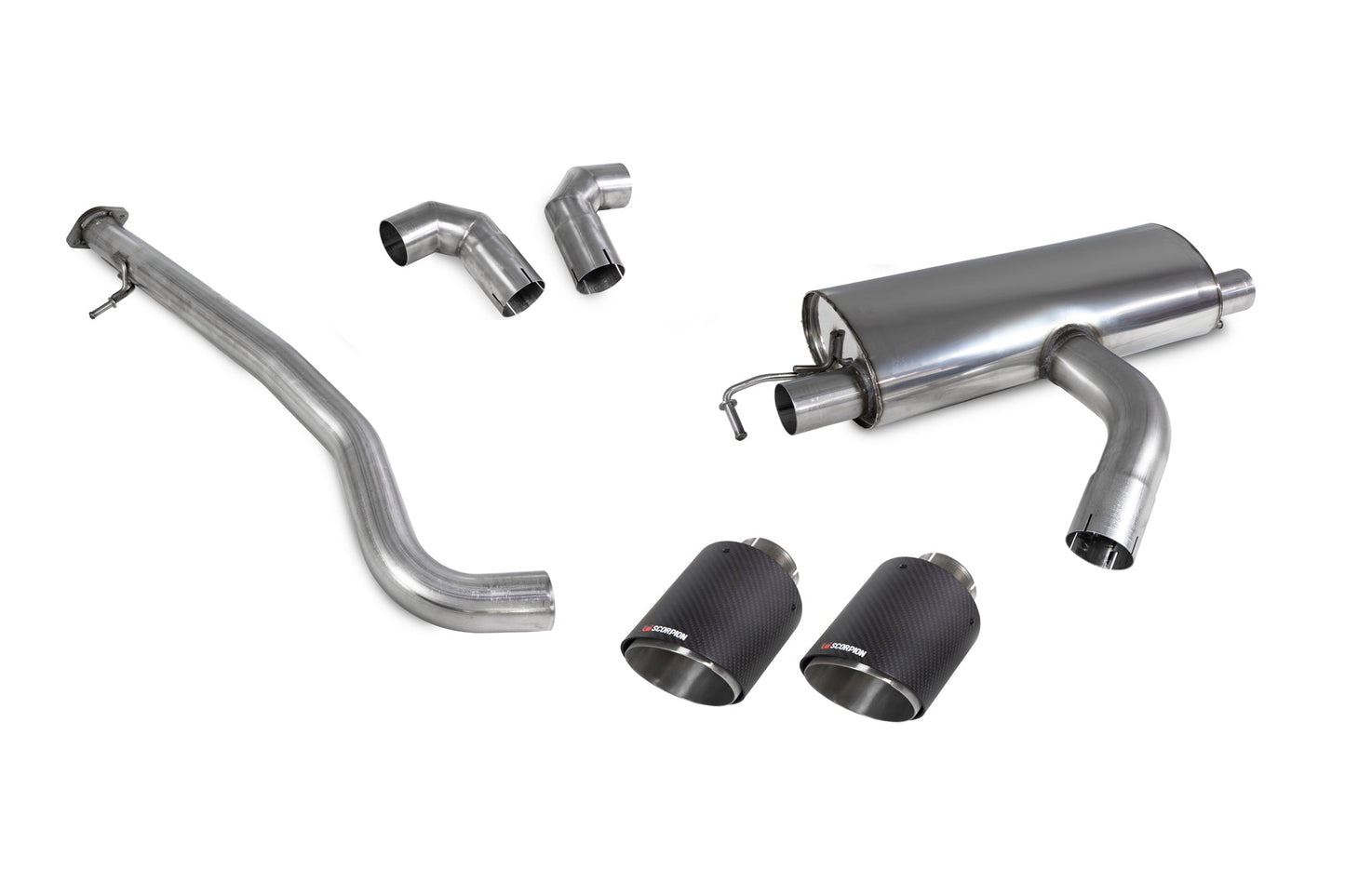 Scorpion STYS009CF Toyota GR Yaris Non-Resonated Gpf Back System | Casma UK