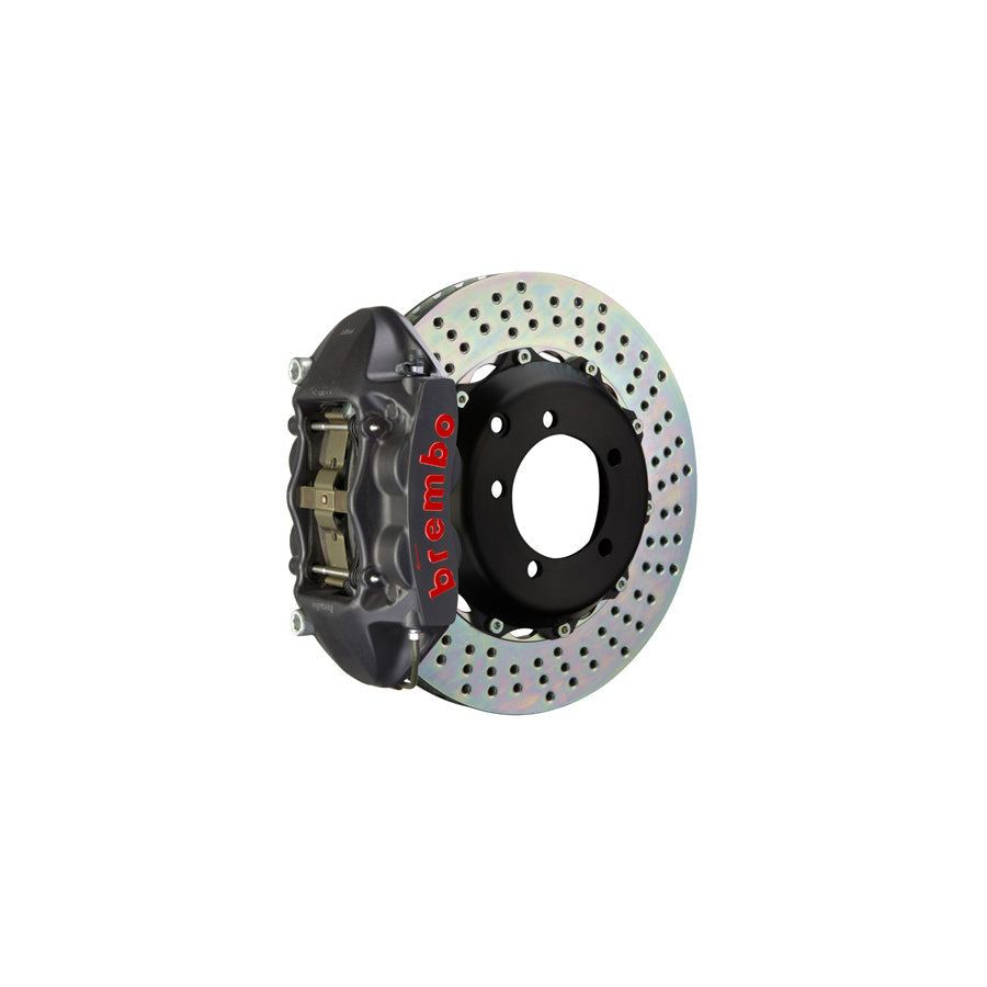 Brembo 2P1.6006AS Mitsubishi Lancer Rear GT-S 4-Pistons Drilled 2-piece Big Brake Kit 328x28mm | Casma Car Parts