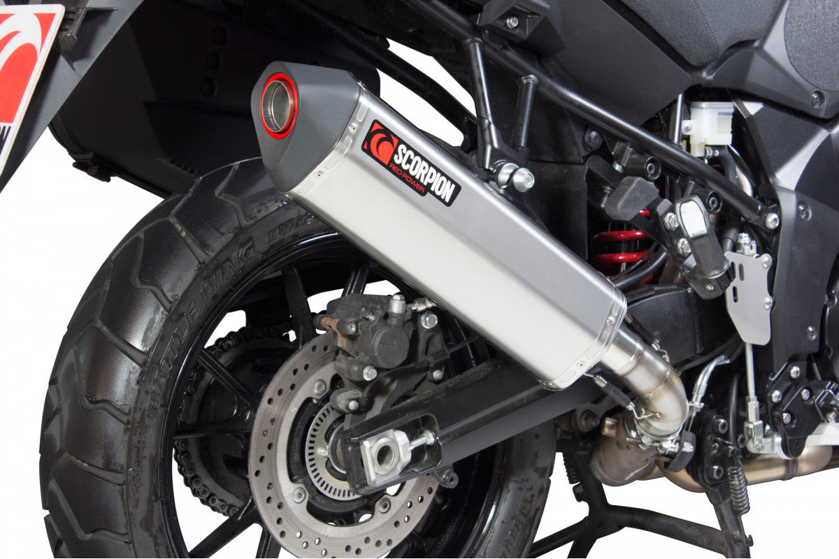 Scorpion RSI115TEO Suzuki DL1000 V-Strom Serket Parallel Slip-On - Titanium Sleeve | Casma UK