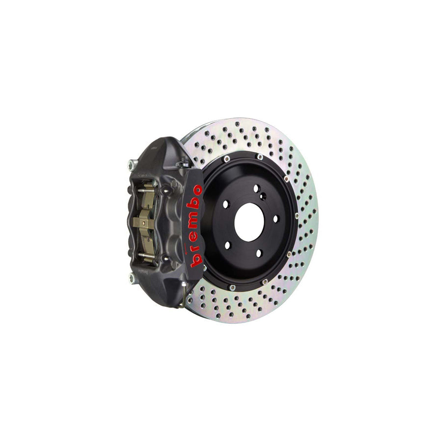 Brembo 2P1.8012AS Chevrolet Corvette Rear GT-S 4-Pistons Drilled 2-piece Big Brake Kit 345x28mm | Casma Car Parts