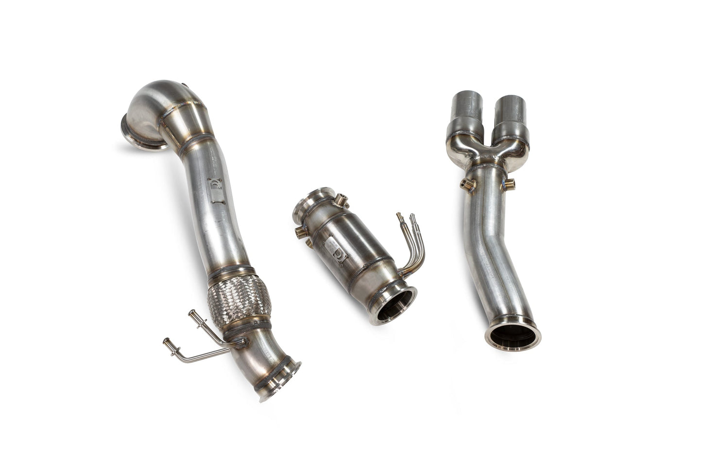 Scorpion SAUX089 Audi Downpipe With Sports Catalyst (Gpf Removed) (RS3 8V / TTRS MK3) | Casma UK