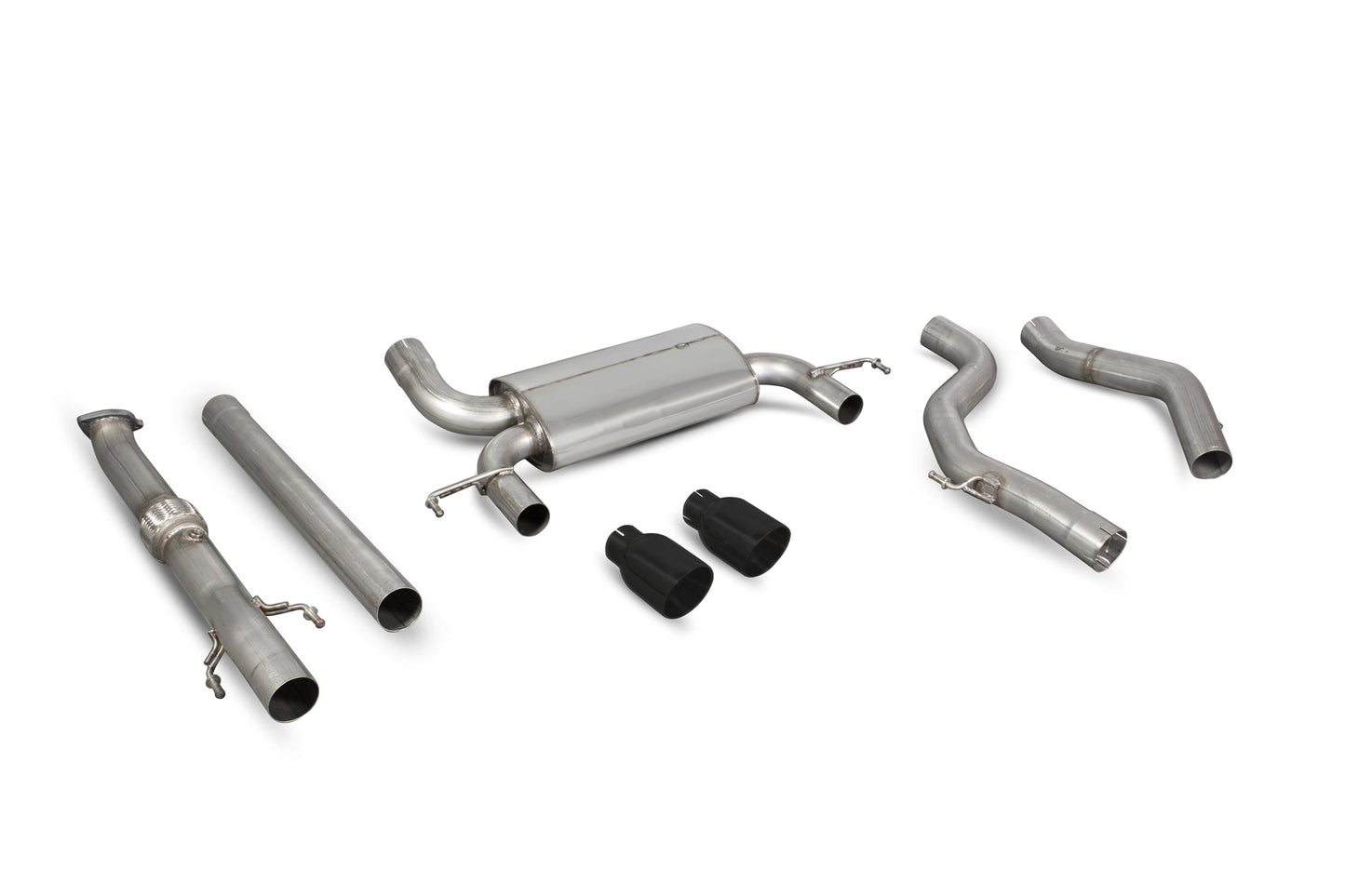 Scorpion SVXS064C Vauxhall Corsa E VXR Non-Resonated Cat-Back System | Casma UK