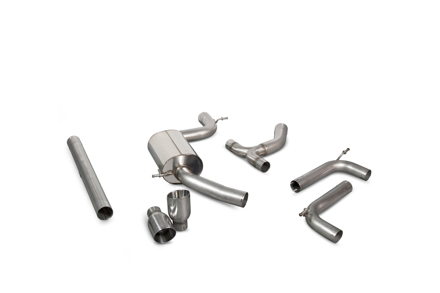 Scorpion SVWS060 VW Golf Mk7.5 Gti Non-Resonated Gpf-Back System | Casma UK