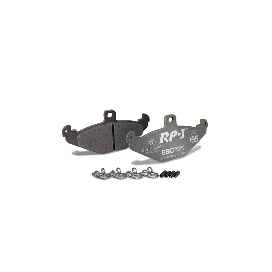 EBC DP8885/2RP1 Lotus Opel Tesla Vauxhall RP-1 Full Race Rear Brake Pads - Brembo Caliper 1 | Casma Car Parts