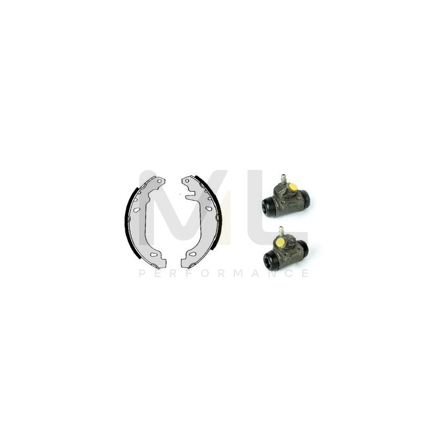 BREMBO STANDARD KIT H 68 039 Brake Shoe Set Ø: 180mm | ML Performance Car Parts