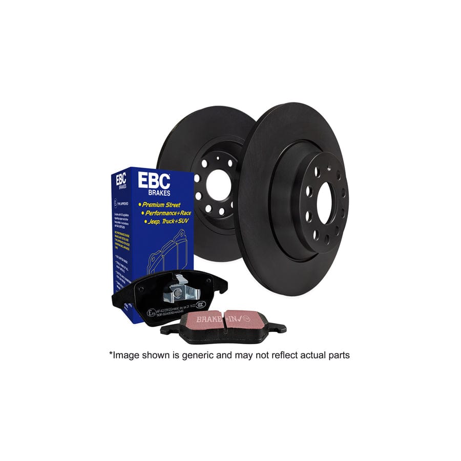 EBC PD40K1583 Renault Grand Espace Ultimax Pad & Plain Disc Kit - Brembo Caliper 1 | Casma Car Parts
