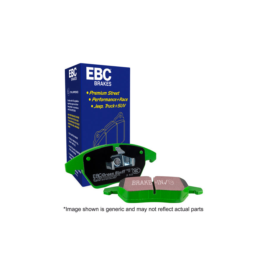 EBC DP21677 Lincoln Town Car Greenstuff Rear Brake Pads 1 | Casma Car Parts