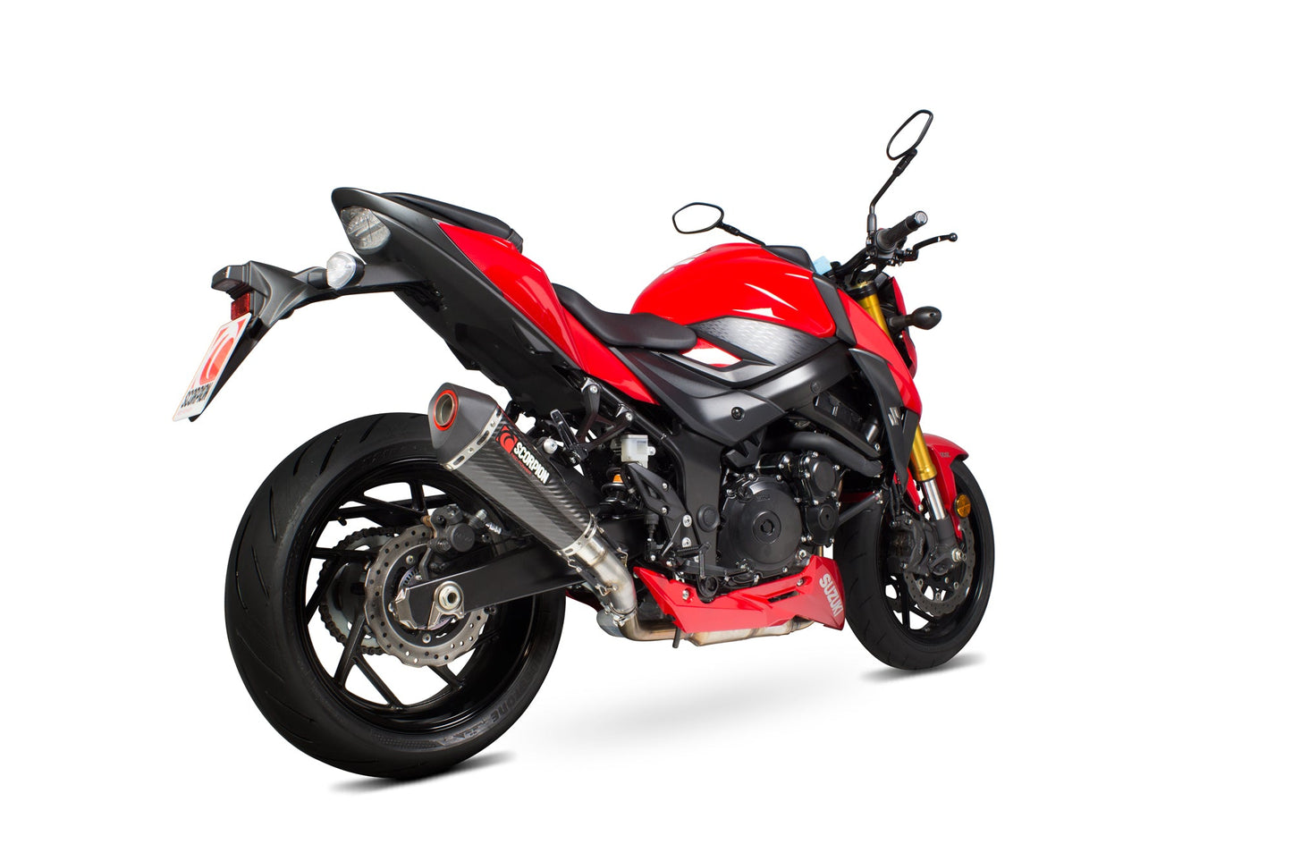 Scorpion RSI122CEO Suzuki GSX-S 750 Serket Taper Slip-On - Carbon Fibre Sleeve | Casma UK