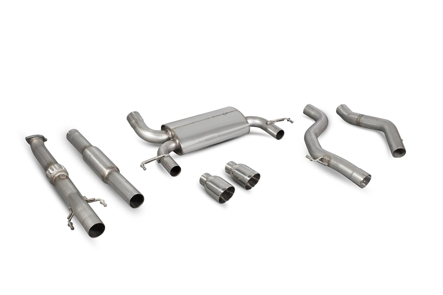 Scorpion SVX064 Vauxhall Corsa E VXR Resonated Cat-Back System | Casma UK