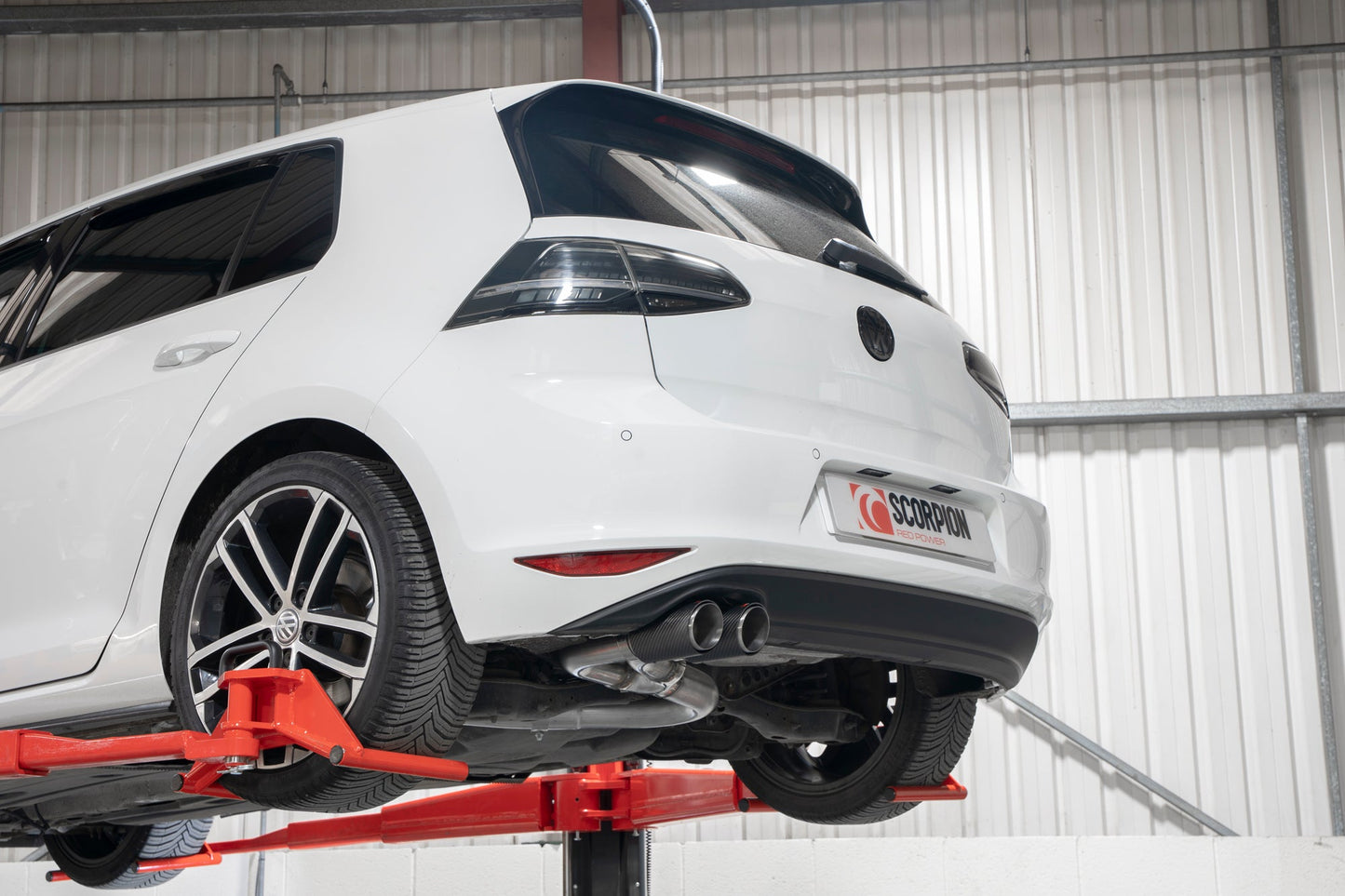 Scorpion SVWS067CF VW Golf MK7 GTD Cat-Back System | Casma UK