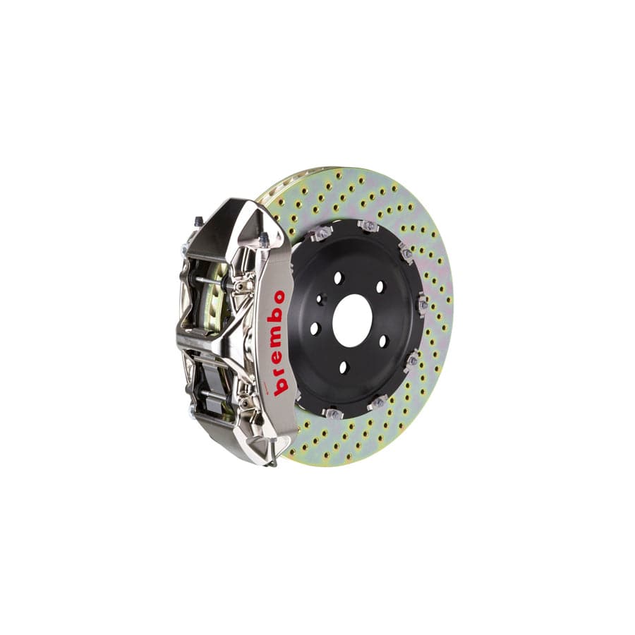 Brembo 1N1.9001AR BMW Front GT-R 6-Pistons Drilled 2-piece Big Brake Kit 380x34mm (Inc. M5, M6) | Casma Car Parts
