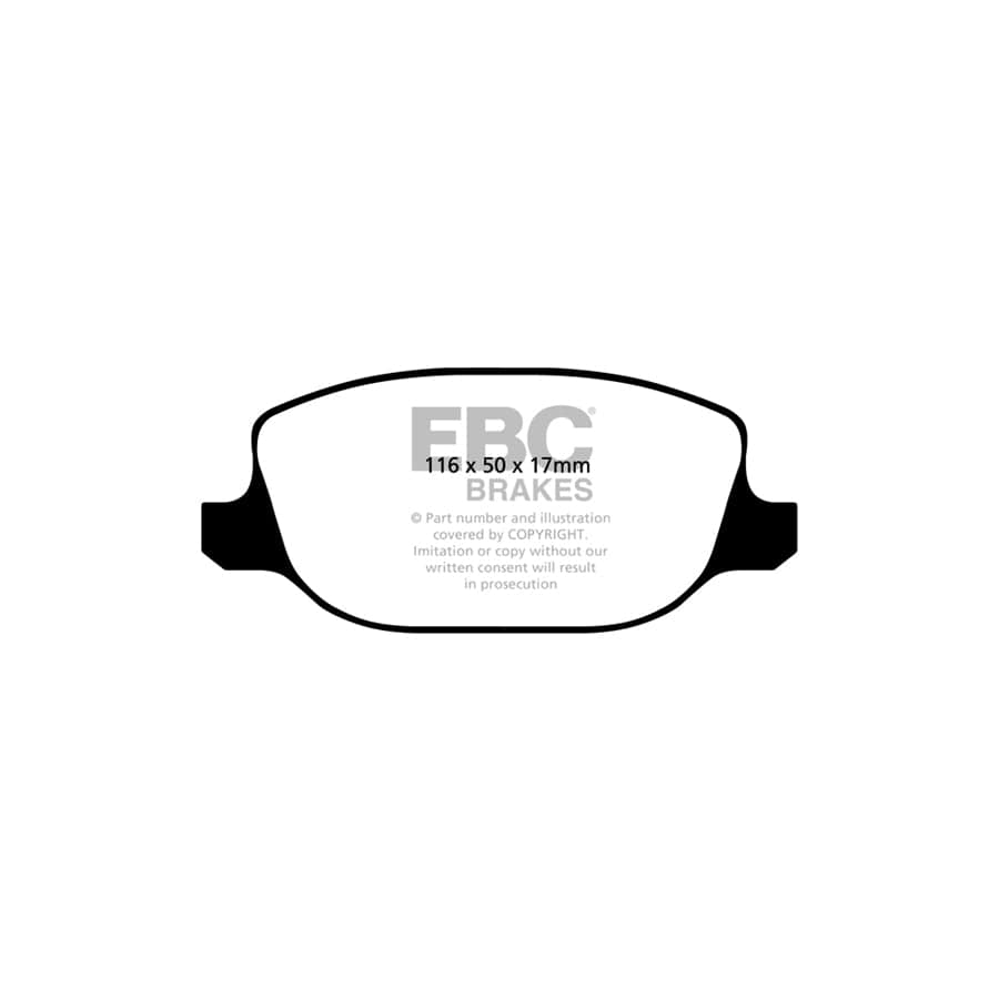 EBC PD40K045 Alfa Romeo Ultimax Pad & Plain Disc Kit - TRW Caliper (Inc. 159 & Spider) 3 | Casma Car Parts