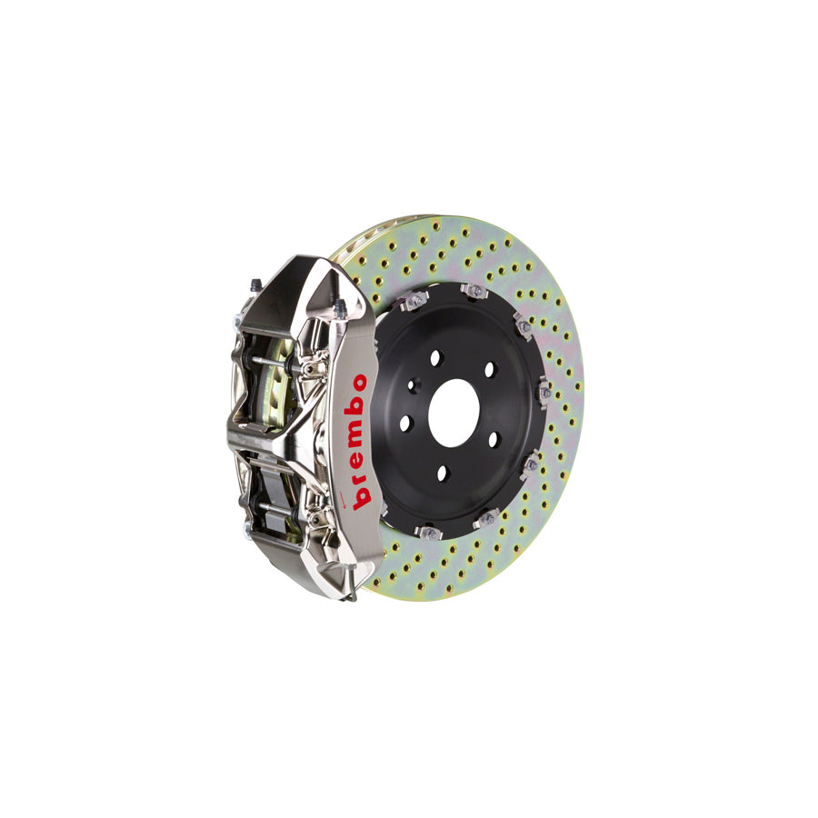 Brembo 1N1.9019AR Mercedes-Benz Front GT-R 6-Pistons Drilled 2-piece Big Brake Kit 380x34mm | Casma Car Parts