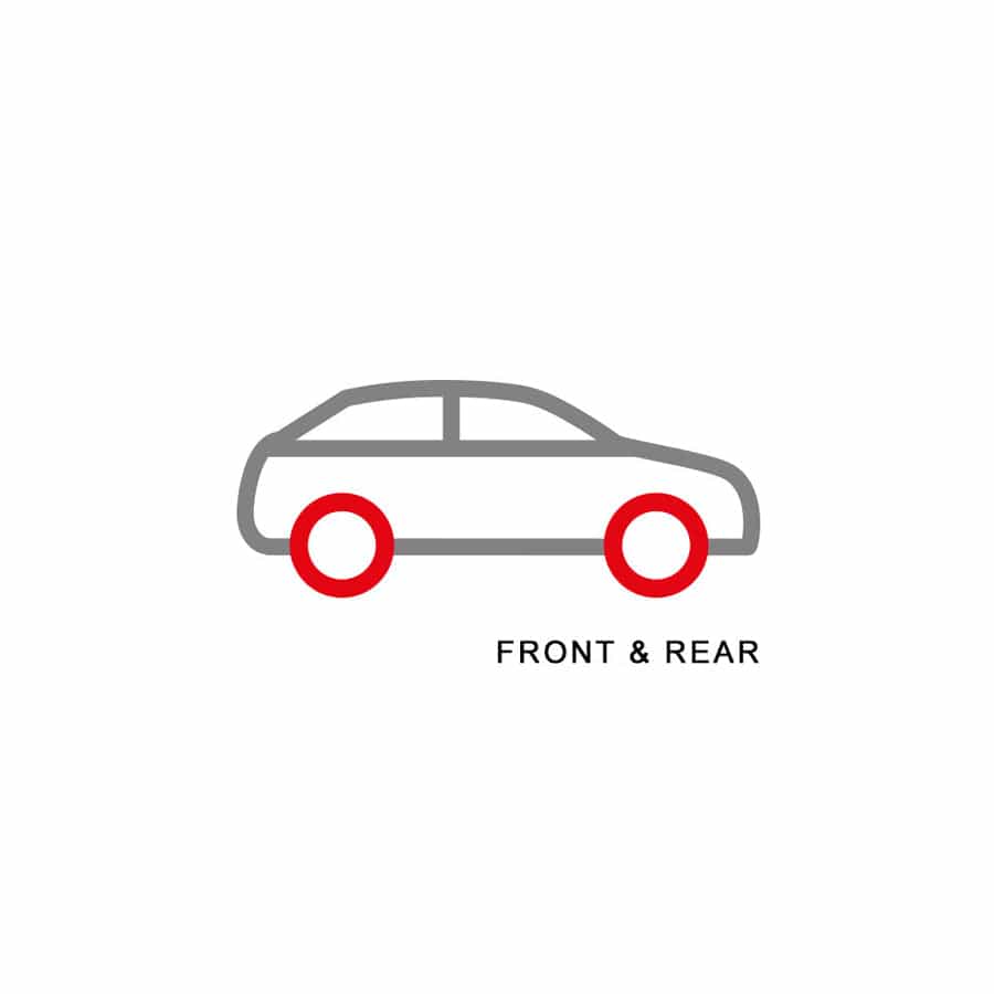 EBC PD40K047 Alfa Romeo Ultimax Pad & Plain Disc Kit - TRW Caliper (Inc. 159 & Brera) 5 | Casma Car Parts
