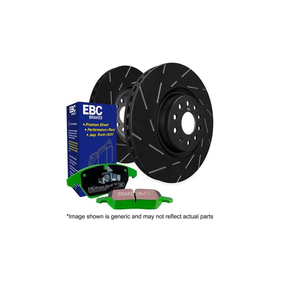 EBC PD06KR276 Mercedes-Benz W163 Greenstuff Rear Brake Pad & USR Disc Kit 1 | Casma Car Parts