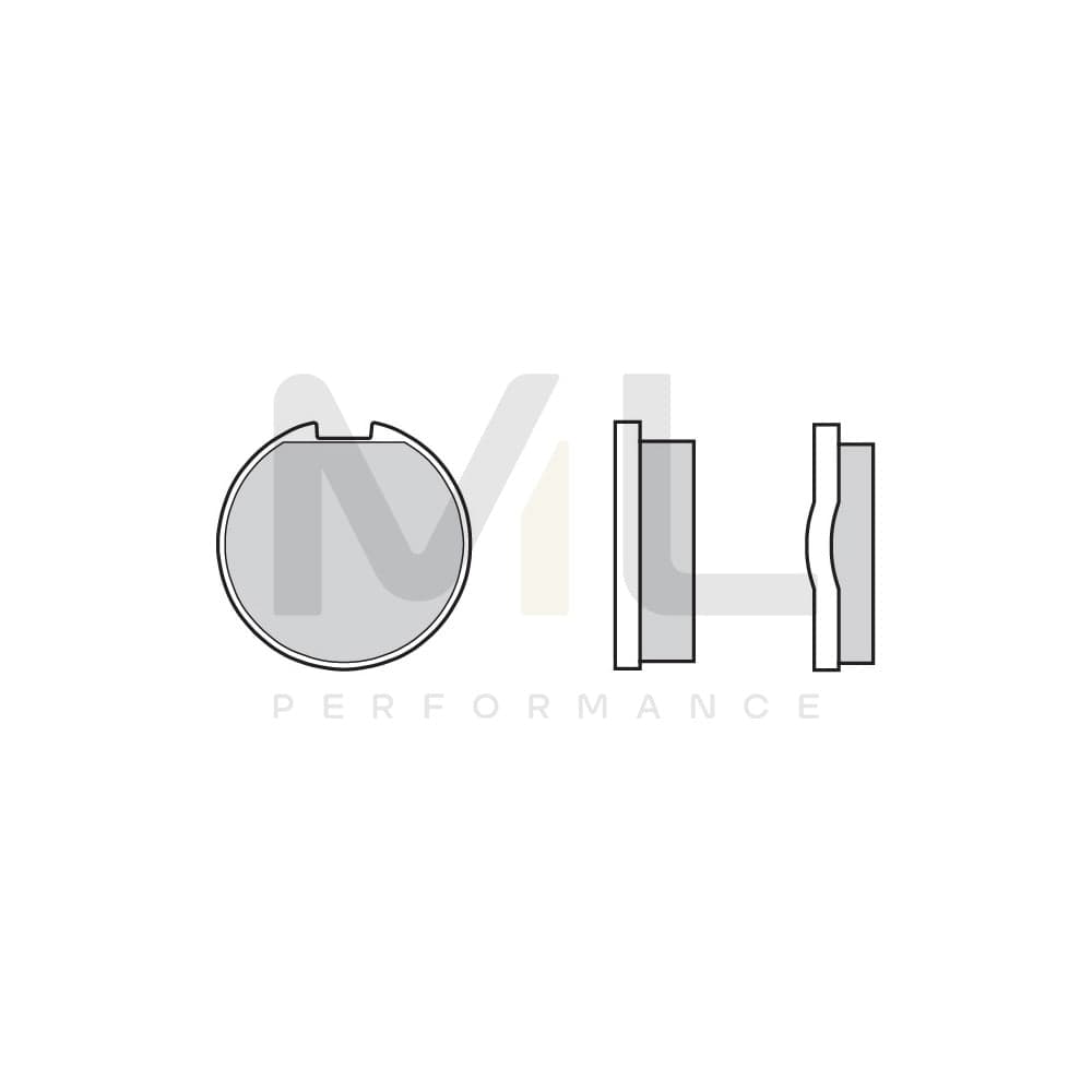 Brembo Carbon Ceramic, Road 07Ka0328 Brake Pad Set Front And Rear | ML Performance Car Parts
