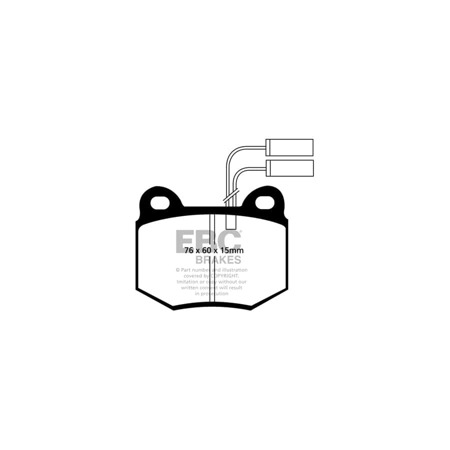 EBC PDKF018 Alfa Romeo 75 Ultimax Front Brake Pad & Plain Disc Kit - ATE Caliper 2 | Casma Car Parts