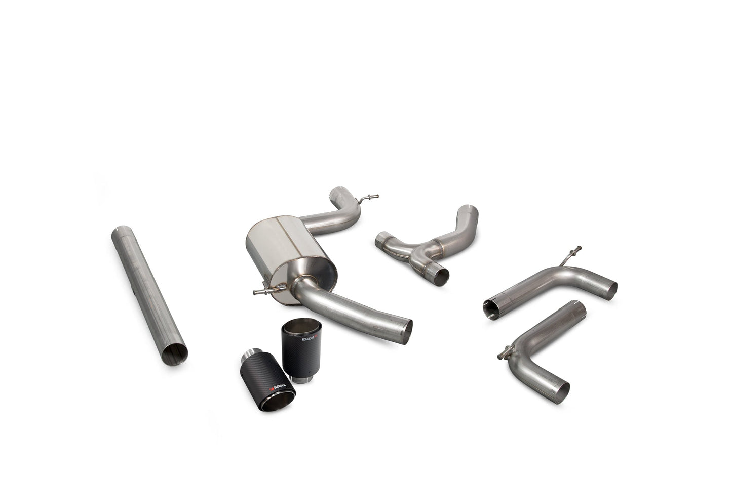 Scorpion SVWS043CF VW Golf MK7 Gti Non-Resonated Cat-Back System | Casma UK
