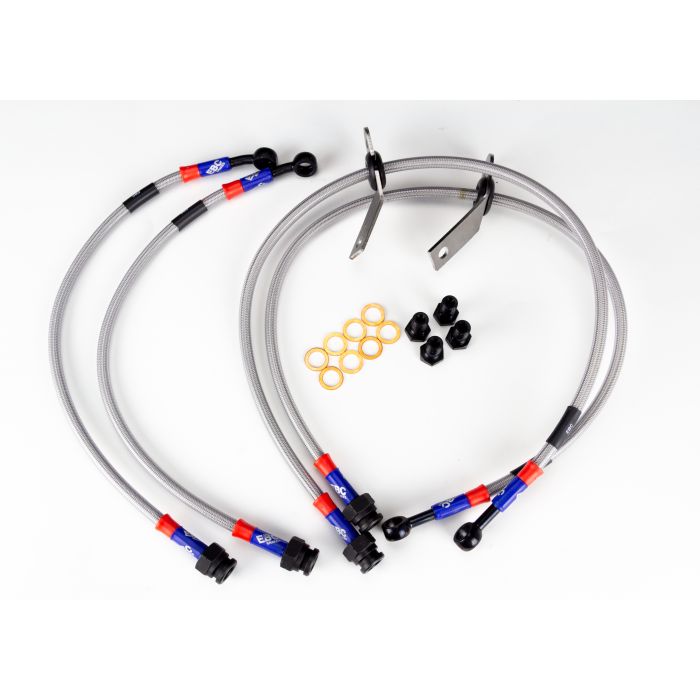 EBC BLA21334L Braided Steel Brake Lines Front & Rear