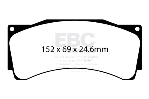 EBC DP8080.24SR11 Sintered Race Pads