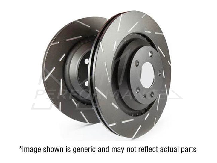 EBC BMW F20 F23 F32 E84 USR Front Slotted Discs (Pair) - ATE Caliper (Inc. 125i, 225i, 325i & 420i) - Casma