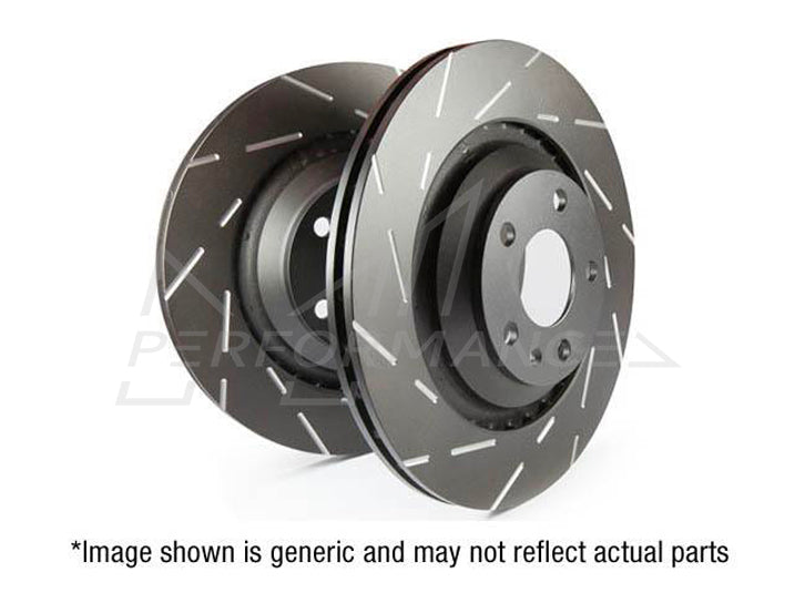 EBC BMW E81 E87 USR Rear Slotted Discs (Pair) - TRW Caliper (116i & 118i) - Casma