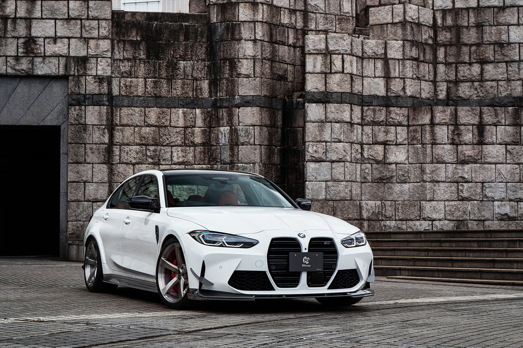 3D Design G80 M3 Carbon Side Skirt Set