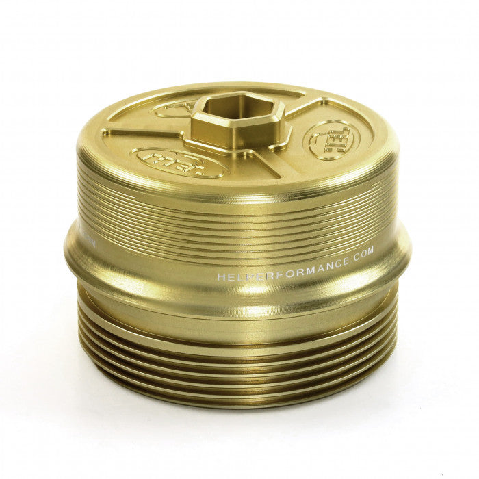 HEL BMW N20 N26 N52 N54 N55 S55 Billet Aluminium Oil Filter Cap - Casma