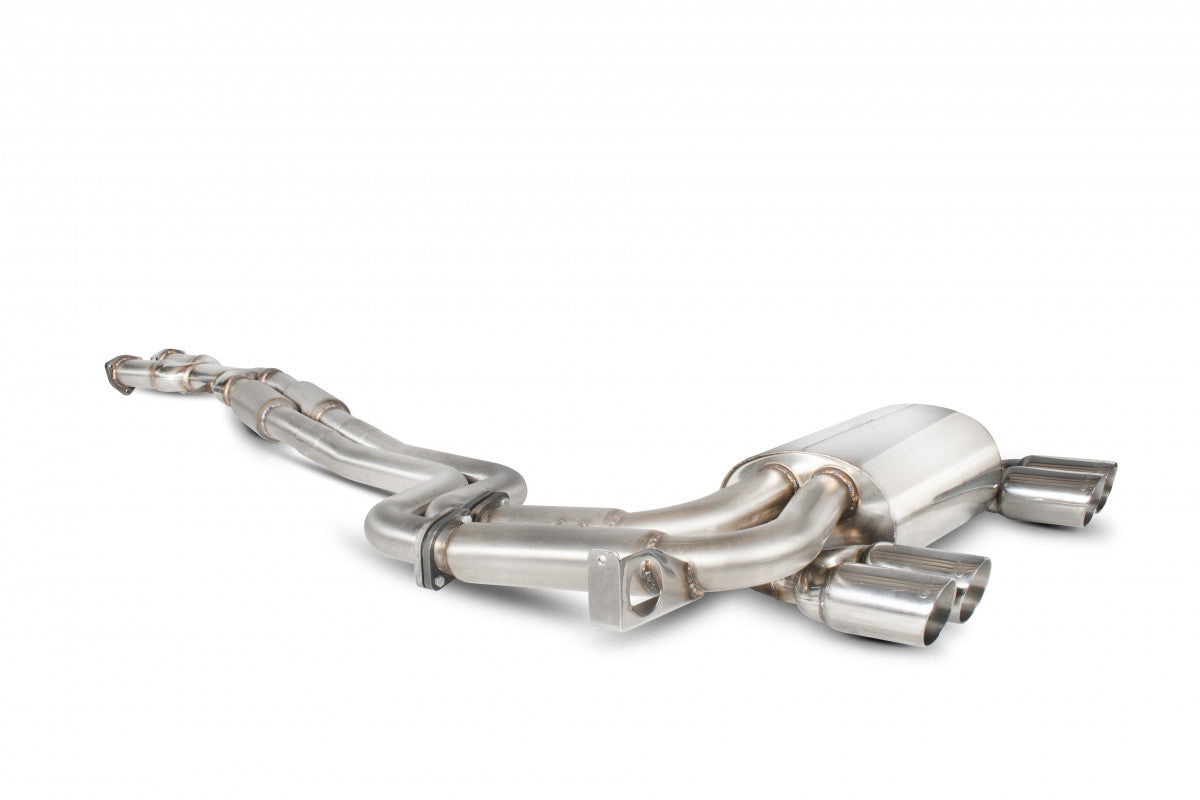 Scorpion SBM050 BMW E46 M3 Resonated Cat-back Exhaust System
