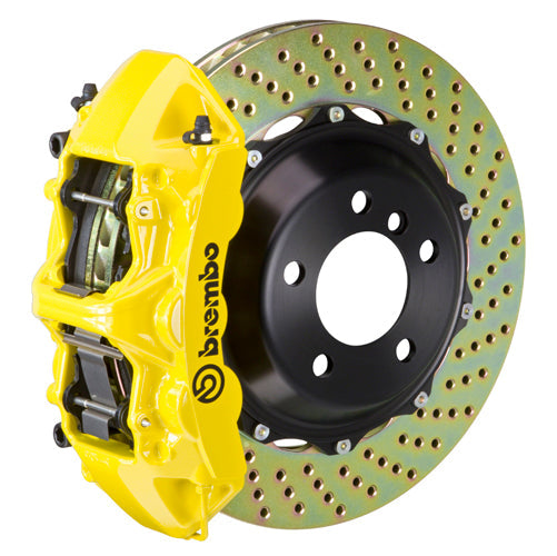 Brembo 1M-.8070A 6-Piston Cast Monobloc Calipers 355mm (14'') 2-Piece Discs Brake Disc (Front)
