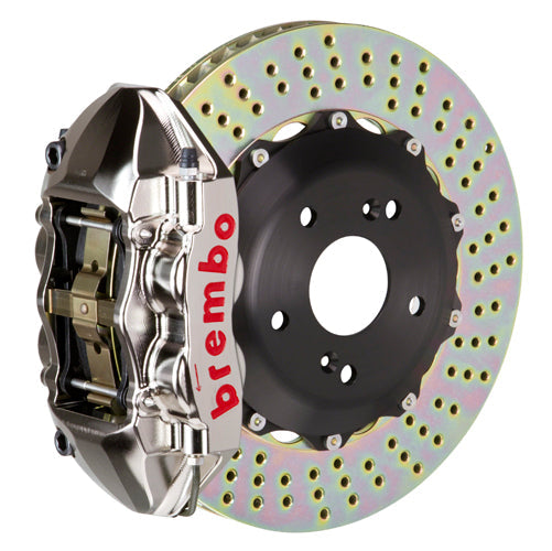 Brembo 2P-.6009A (R) 4-Piston Billet Monobloc Calipers 328x28mm (12.9") 2-Piece Discs Brake Disc