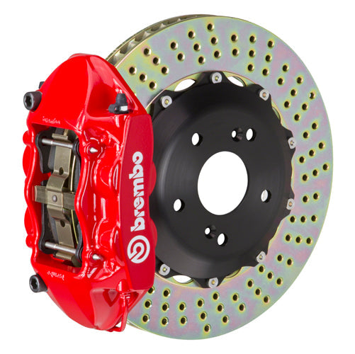 Brembo 2P-.6009A (R) 4-Piston Monobloc Calipers 328x28mm (12.9") 2-Piece Discs Brake Disc