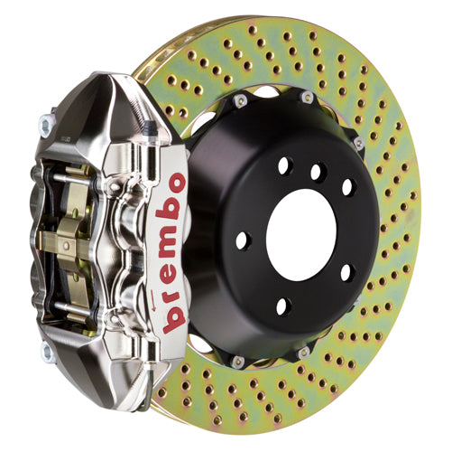 Brembo 2P-.8062A (R) 4-Piston Billet Monobloc Calipers 345mm (13.6'') 2-Piece Discs Brake Disc