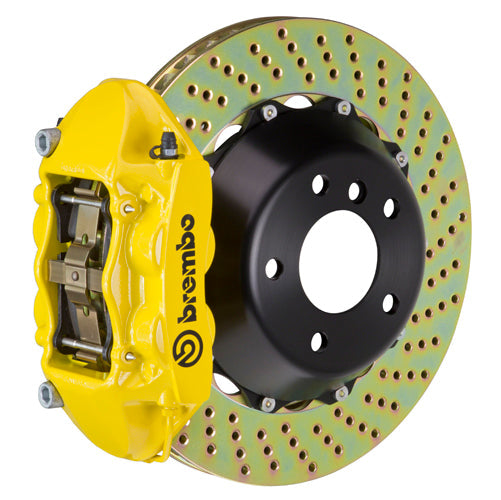 Brembo 2P-.9044A 4-Piston Monobloc Calipers 380x28mm (15") 2-Piece Discs Brake Disc (Rear)
