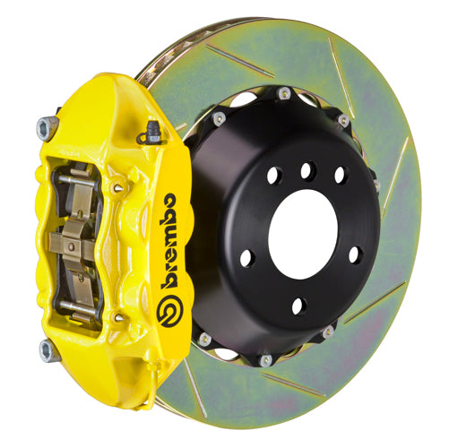 Brembo 2P-.9044A 4-Piston Monobloc Calipers 380x28mm (15") 2-Piece Discs Brake Disc (Rear)