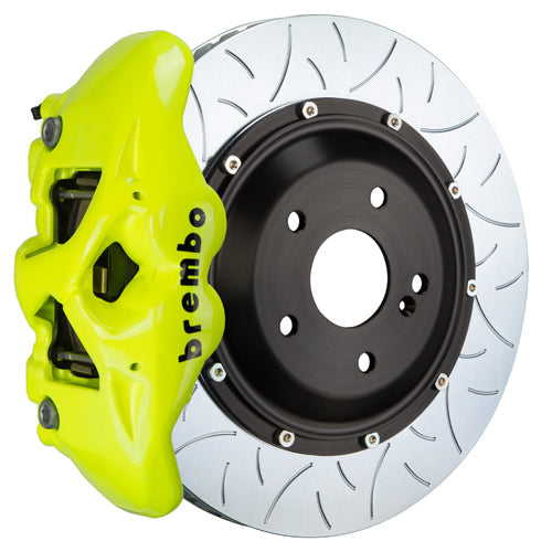 Brembo 2S-.9001A 4-Piston Cast Monobloc Calipers 380x28mm (15'') 2-Piece Discs Brake Disc (Rear)