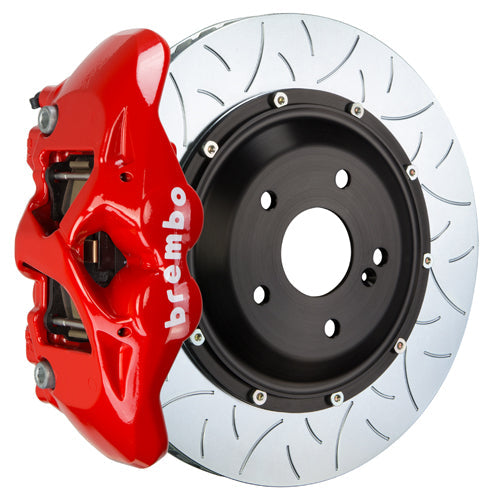 Brembo 2S-.9001A 4-Piston Cast Monobloc Calipers 380x28mm (15'') 2-Piece Discs Brake Disc (Rear)