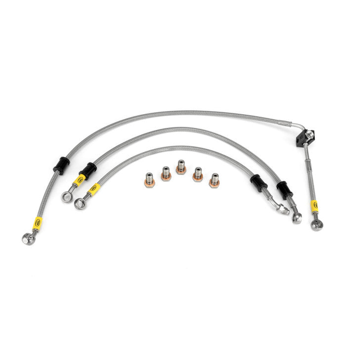 HEL Performance HBF2155 Standard Replacement Brake Lines Stainless Steel Braided | ML Performance Car Parts