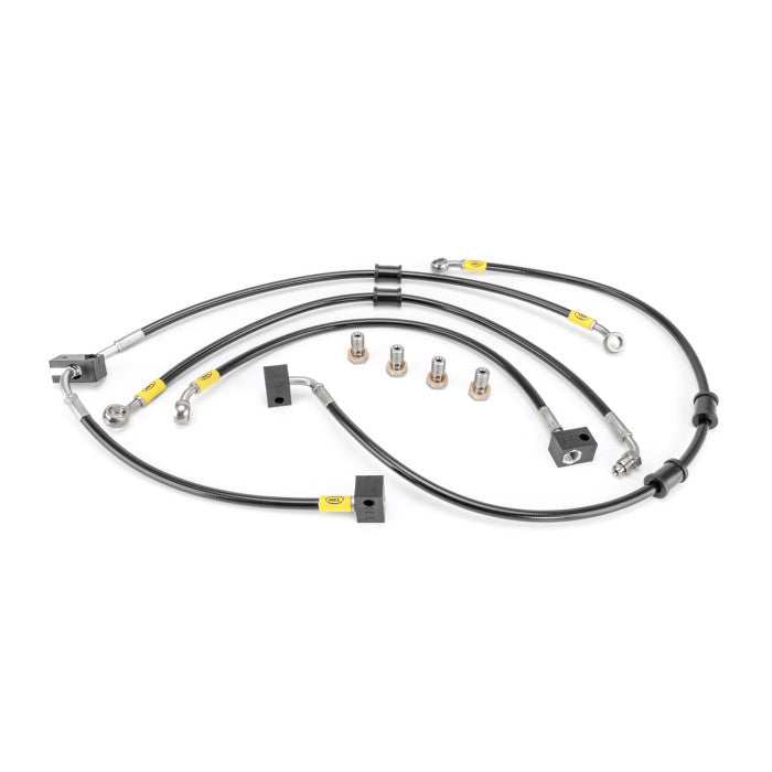 HEL Performance HBF4024 Flexible ABS Replacement Brake Lines Stainless Steel Braided | ML Performance Car Parts