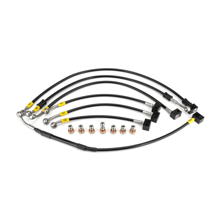 HEL Performance HBF9780 Flexible ABS Replacement Brake Lines Stainless Steel Braided | ML Performance Car Parts