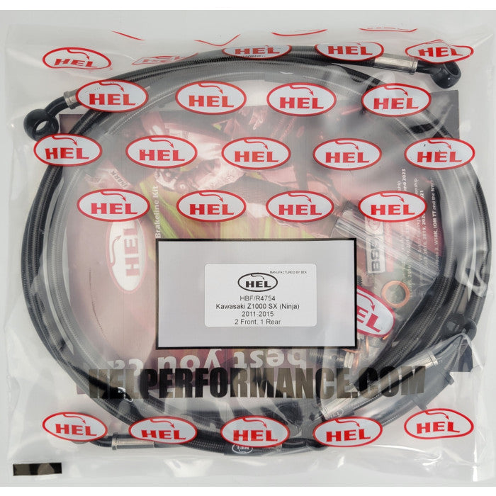 HEL Performance CL-HBK4754 Stainless Steel Braided Brake Lines (Full Length Race) | ML Performance Car Parts