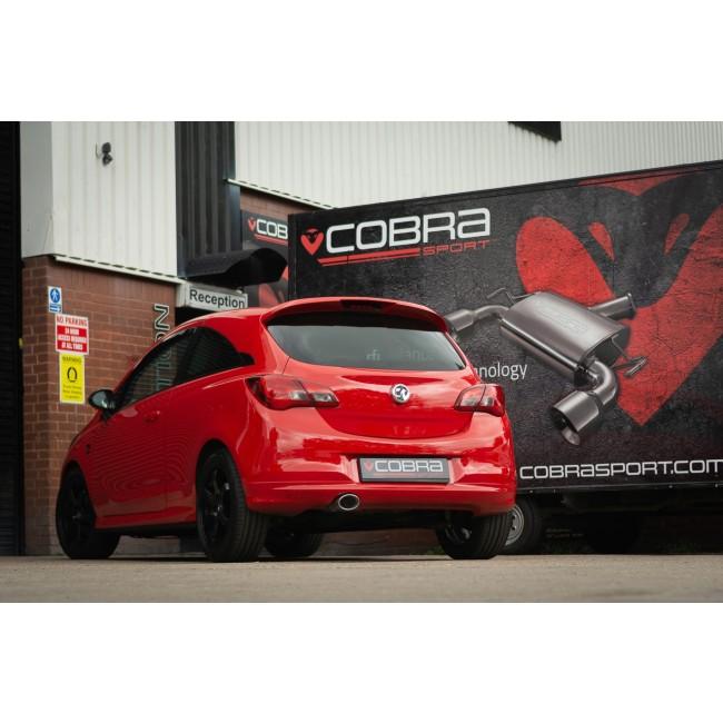 Cobra Exhaust Vauxhall Corsa E 1.2 N/A (15-19) Venom Box Delete Rear Performance Exhaust
