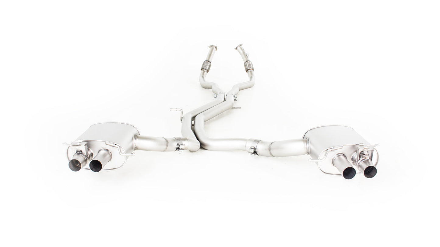 Remus Audi B9 RS5 Quattro Rear Exhaust Silencer for L/R System - ML Performance UK