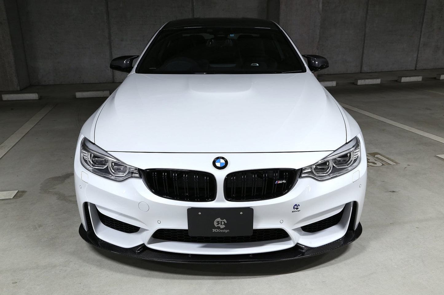 3D Design 3101-28211 BMW Carbon Fiber Front Lip Spoiler