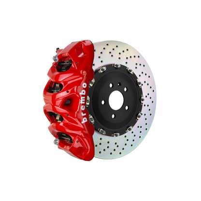 Brembo 1Q1.9617A Audi Front GT 8-Pistons Drilled 2-piece Big Brake Kit 412x38mm (Inc. Q7, Q8)