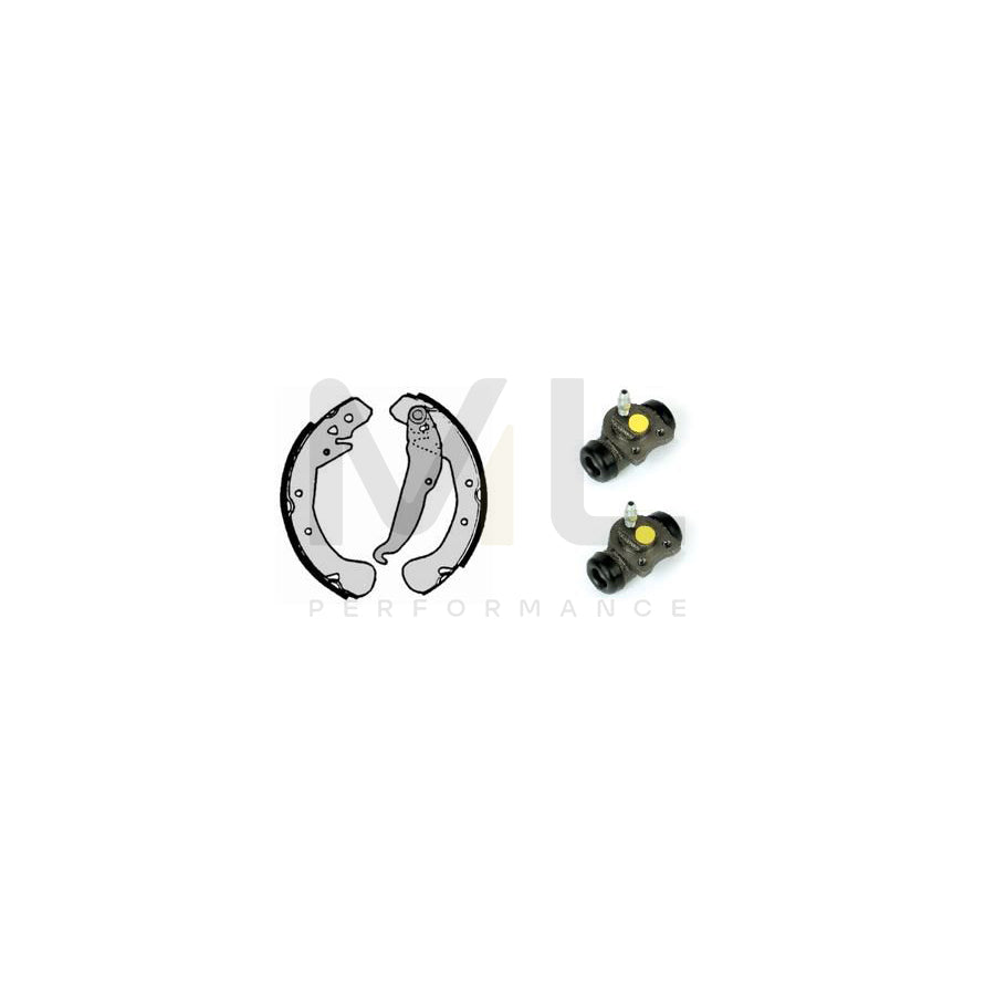 BREMBO STANDARD KIT H 59 037 Brake Shoe Set Ã˜: 230mm | ML Performance Car Parts
