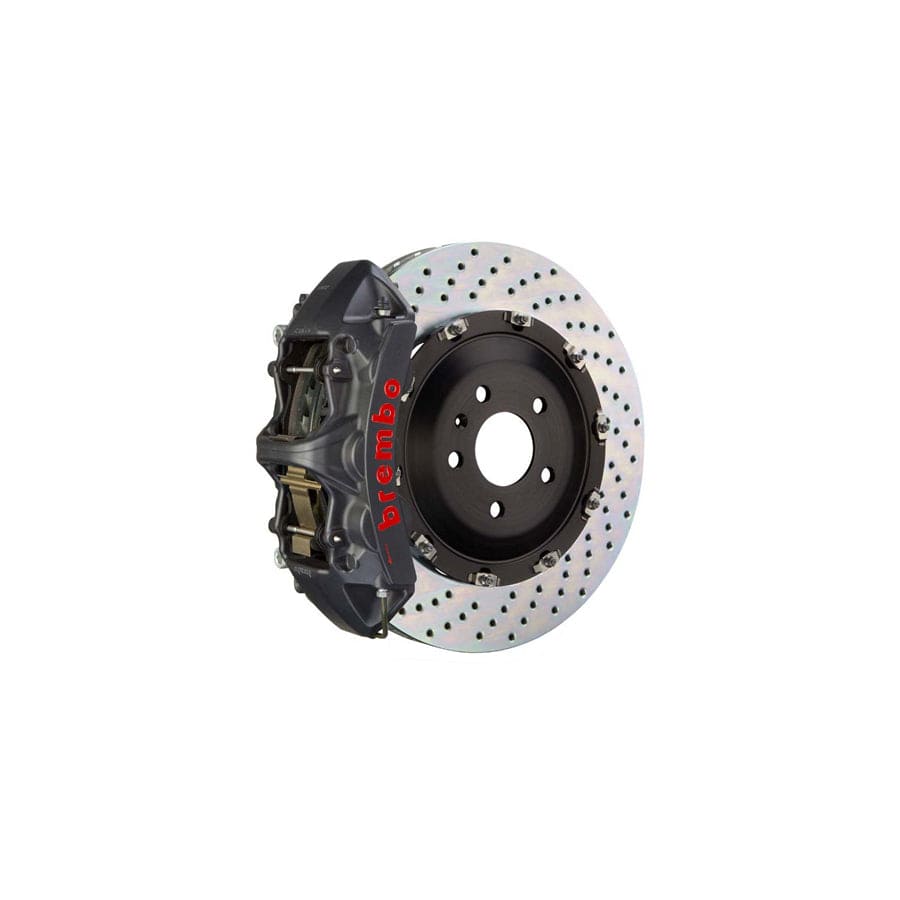Brembo 1N1.9045AS BMW Front GT-S 6-Pistons Drilled 2-piece Big Brake Kit 380x34mm (Inc. M2, M3, M4) | Casma Car Parts