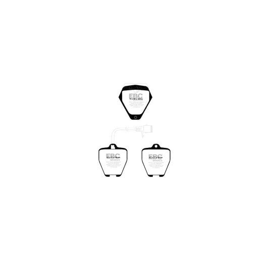 EBC PD13KF076 Audi C4 D2 Yellowstuff Front Brake Pad & GD Disc Kit - Girling/TRW Caliper (Inc. A8, S4, S6) 2 | Casma Car Parts