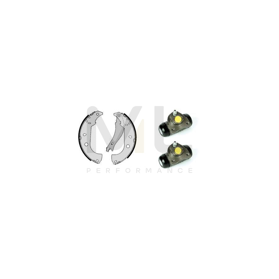BREMBO STANDARD KIT H 23 026 Brake Shoe Set for FIAT TEMPRA Ã˜: 229mm | ML Performance Car Parts