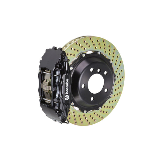 Brembo 2H1.9003A Cadillac Chevrolet GMC Rear GT 4-Pistons Drilled 2-piece Big Brake Kit 380x32mm (Inc. Escalade, Tahoe, Sierra, Yukon)